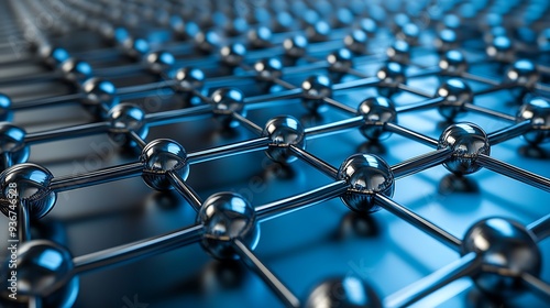 Futuristic High-Tech Design Background Featuring Sleek Elements and Digital Innovation Aesthetics