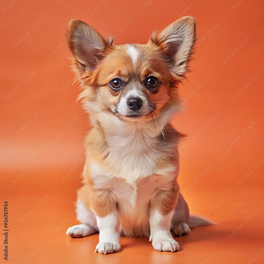 Adorable Chihuahua Puppy in a Cozy Sweater Adorable Chihuahua Puppy in a Cozy Sweater