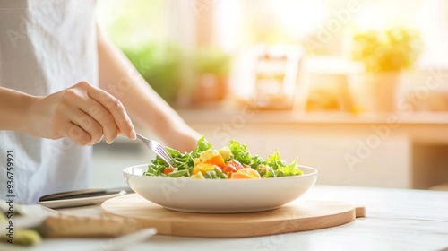 A heartwarming scene of a diverse group of people sharing a meal at a communal table, featuring dishes from different cultures, emphasizing the beauty of culinary diversity and tog photo