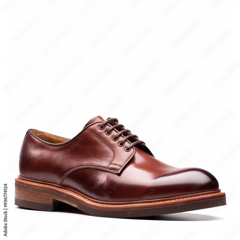 Elegant Brown Leather Dress Shoe for Men - Classic Fashion Footwear Elegant Brown Leather Dress Shoe for Men - Classic Fashion Footwear