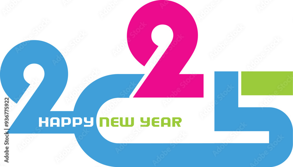 2025 Happy New Year design art Template 2025 Happy New Year design art Template