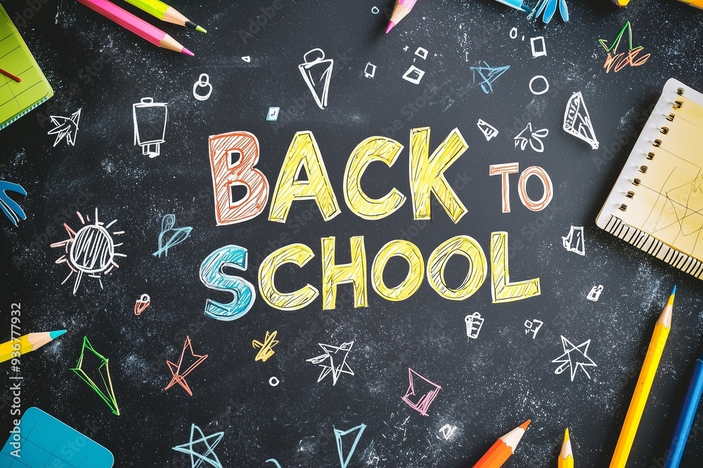 A chalkboard background with the words A chalkboard background with the words