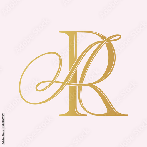 AR, RA, logo AR, Letter AR,monogram AR, vector, logo, Wedding Monogram Initials, Wedding Logo,Wedding Monogram,Logo Design