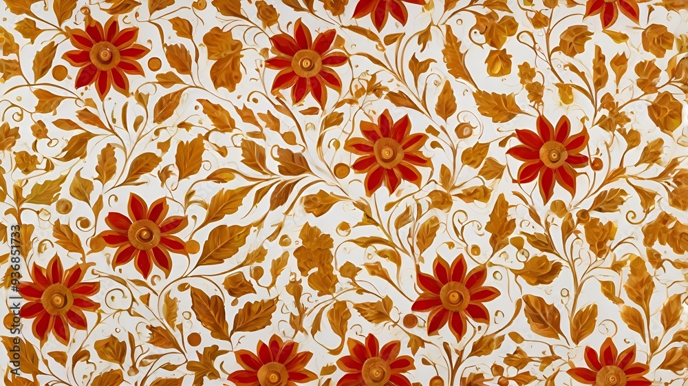 seamless floral background seamless floral background