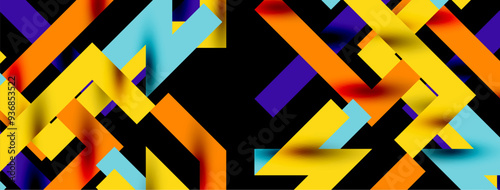 Colorful stripes abstract line background. Pop art abstract background for covers, banners, flyers and posters and other templates