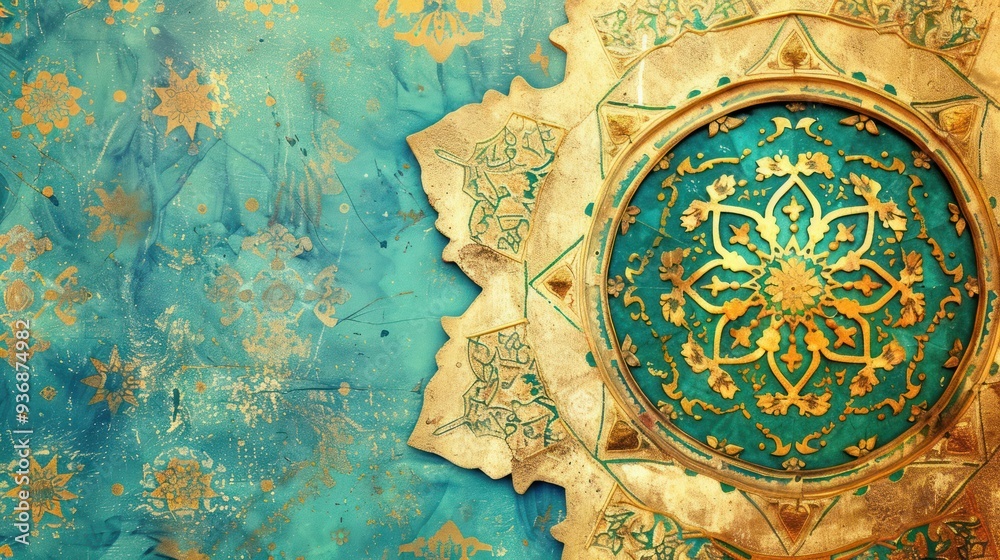 Fototapeta premium Ornamental Design With Intricate Detail