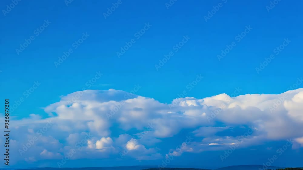 Sky serenade showcasing vibrant cloud formations and clear blue skies during the afternoon hours Sky serenade showcasing vibrant cloud formations and clear blue skies during the afternoon hours
