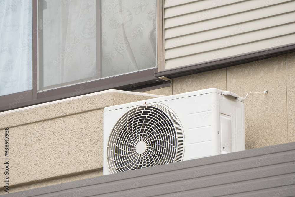 室外機 二階建て住宅 室外機 二階建て住宅