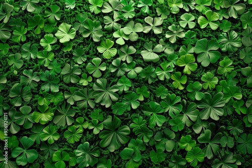 Wallpaper Mural St. Patrick's Day Celebration. High-Detailed Wallpaper with Plain Background Concept Torontodigital.ca