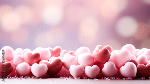 Pink rose petals in the morning, pink rose petals on the grass, pink rose petals