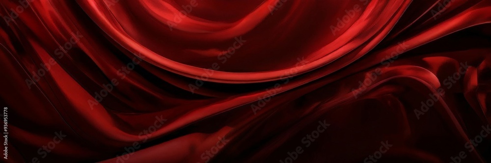 red silk fabric background red silk fabric background