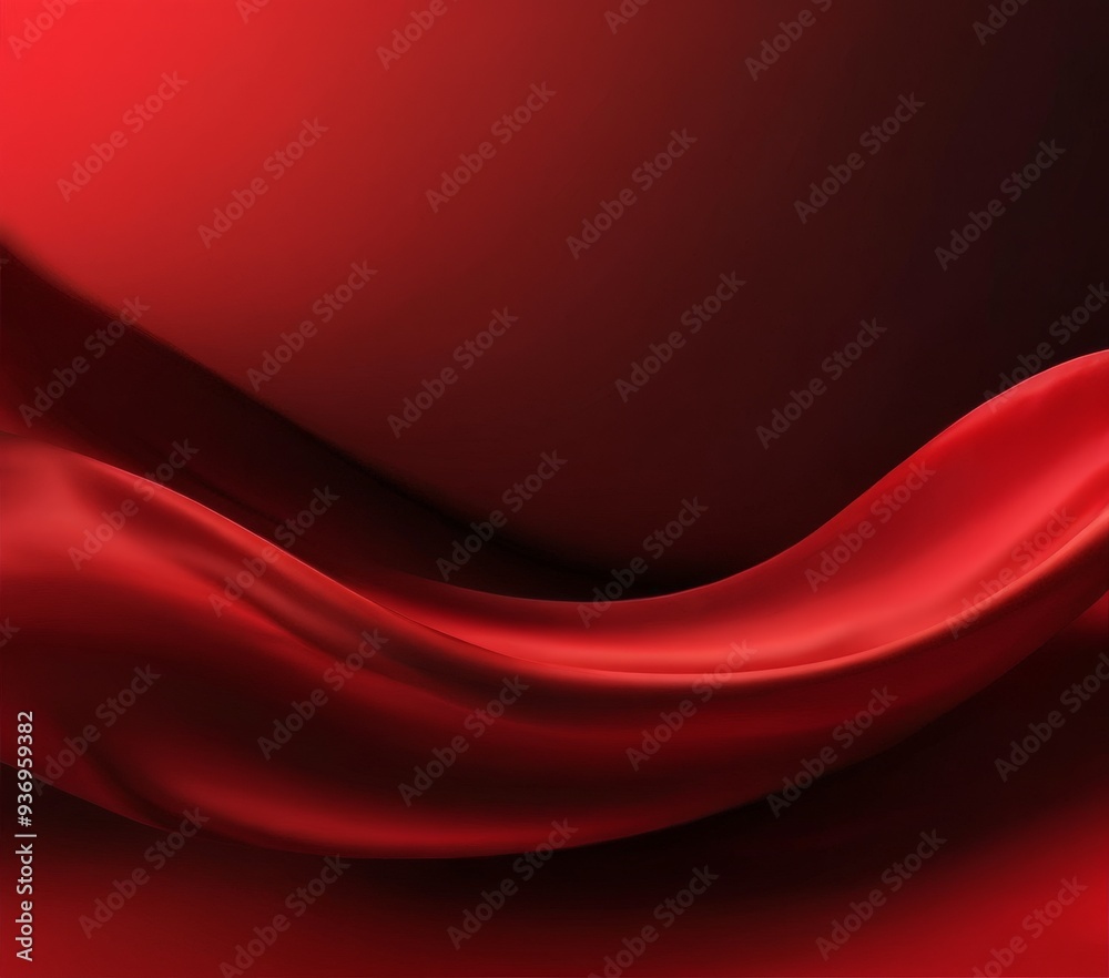 Obraz premium red silk fabric background