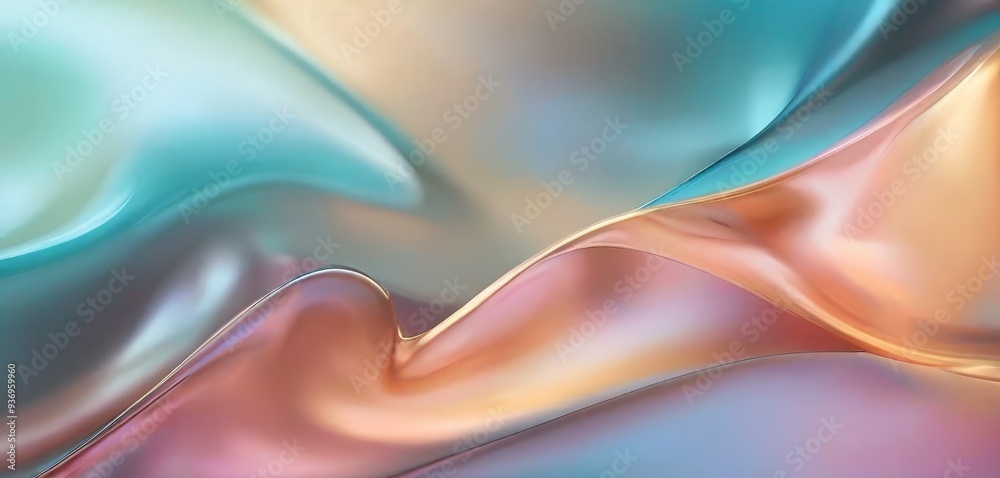 Obraz premium abstract background with colorful fluid