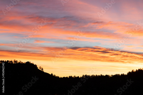 Sunset silhouette
