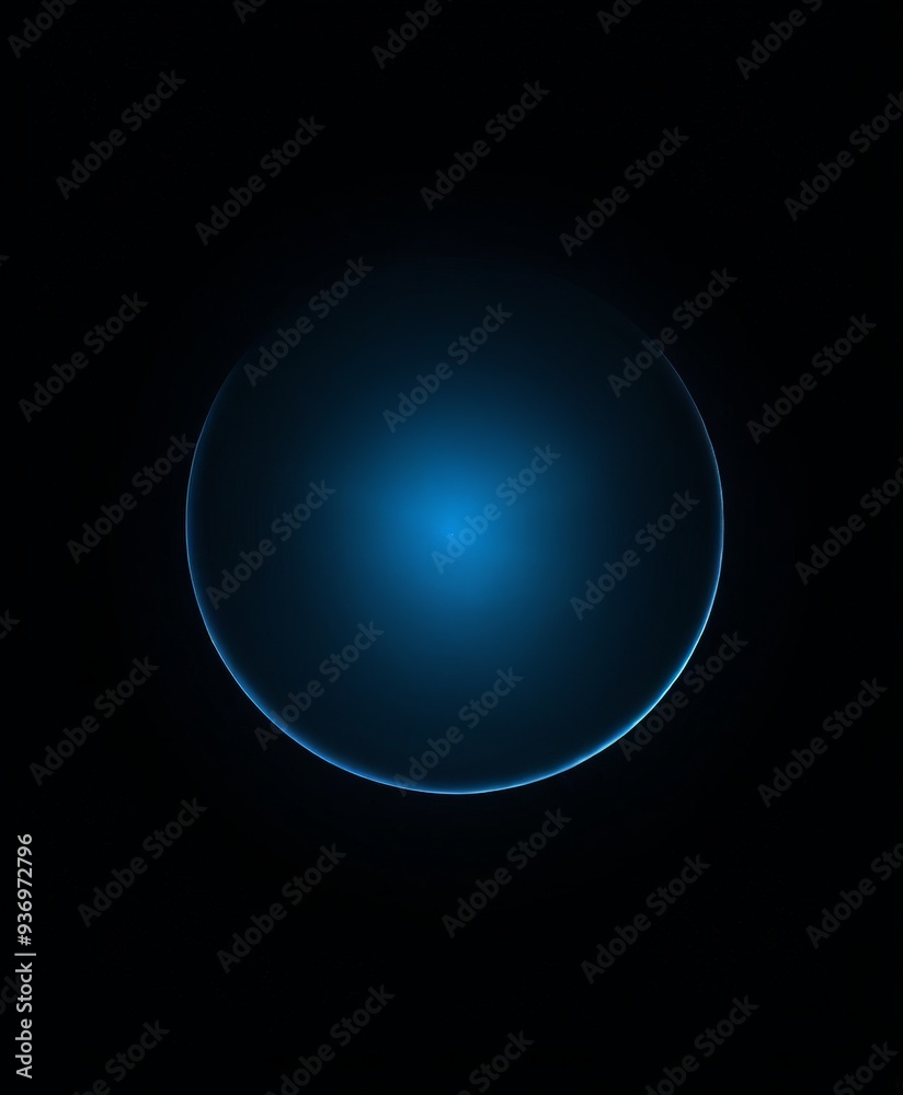 blue sphere with black background blue sphere with black background