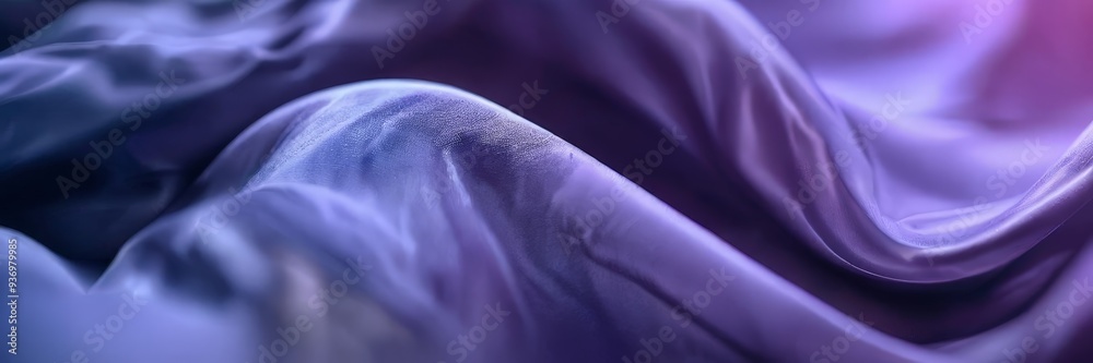Fototapeta premium close up purple fabric