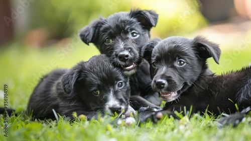 The playful antics of puppies bring endless entertainment and laughter