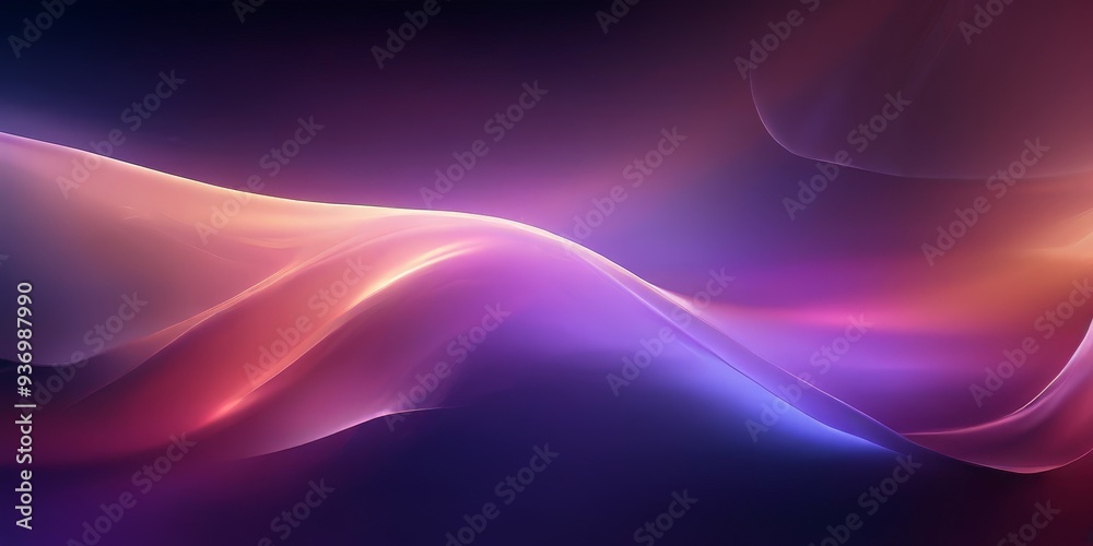 Naklejka premium abstract background with colorful waves