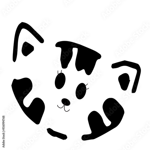 little black cat