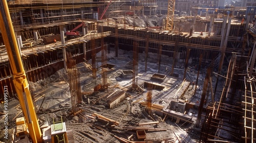 The evolution of health and safety standards over the decades at construction sites.