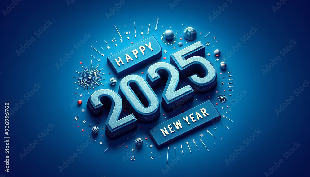Happy New Year 2026 golden theme
