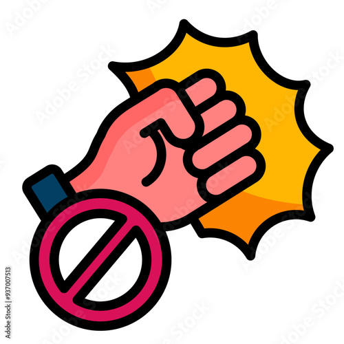 Anti-Violence Icon