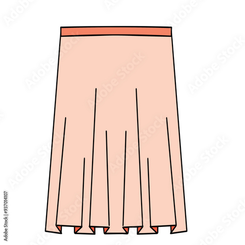 skirt illustration