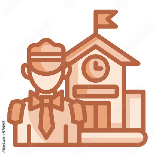 Building Security Icon