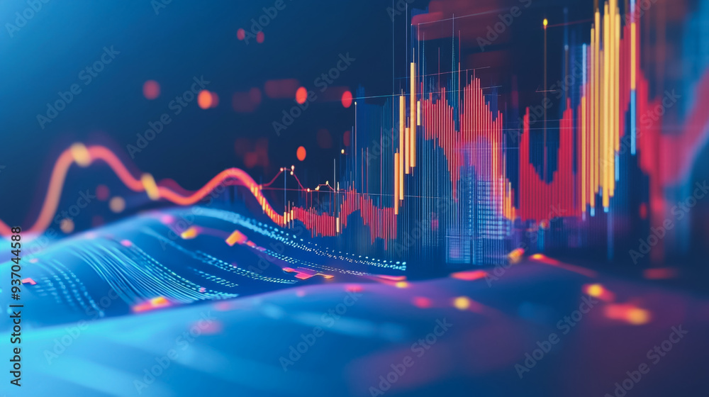 charts and graphs with statistics to analyze business potential and forecast future development of companies growth. charts and graphs with statistics to analyze business potential and forecast future development of companies growth.