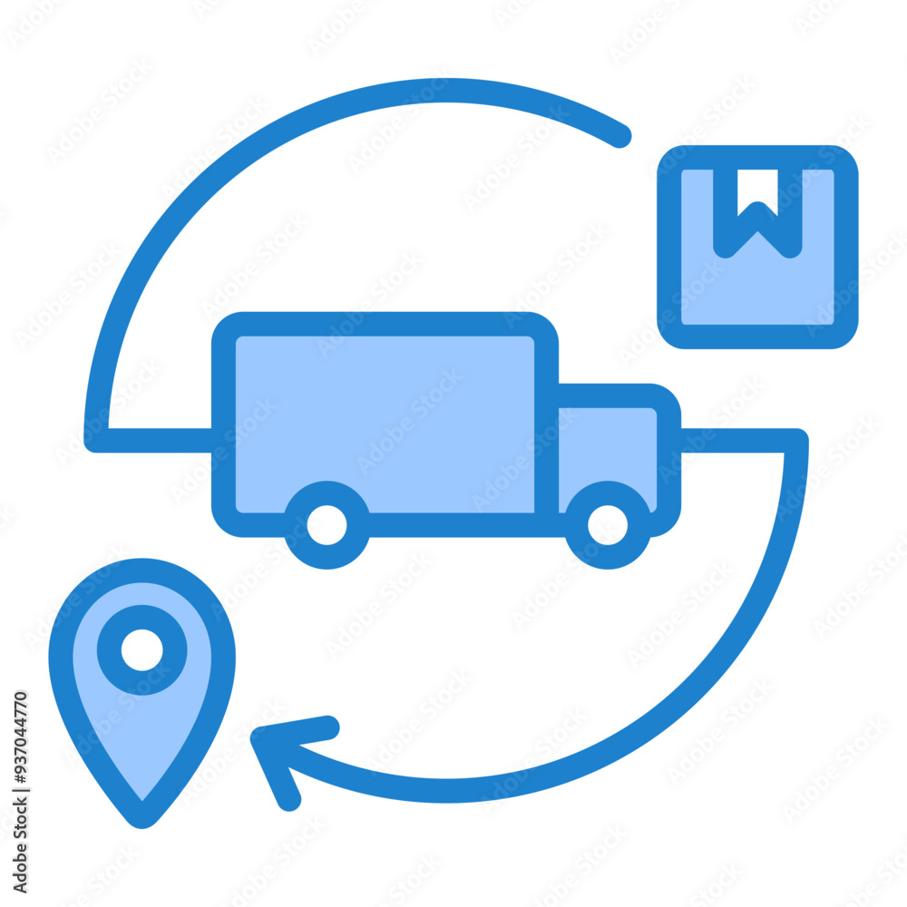 Logistics Icon Logistics Icon