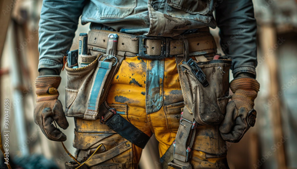 create mockup realistic photo of uniform of carpenter with high contrast, create mockup realistic photo of uniform of carpenter with high contrast,