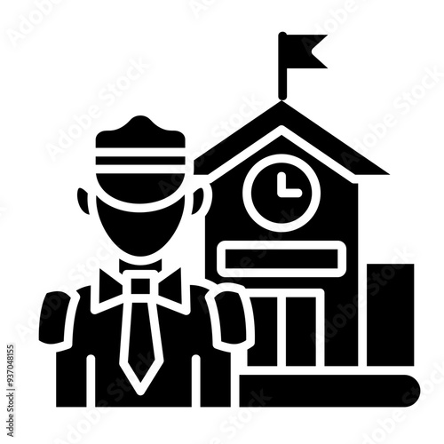 Building Security Icon