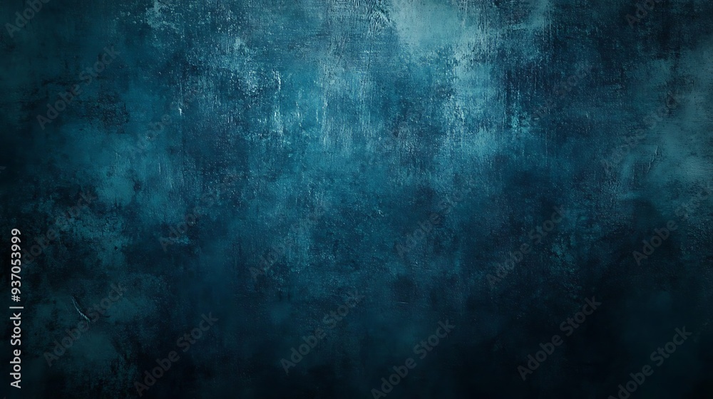 Fototapeta premium Abstract Teal and Blue Textured Background