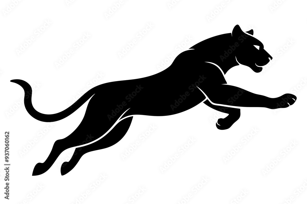 tiger jumping silhouette, jumping leopard, Jumping tiger silhouette vector illustration
tiger jumping silhouette, jumping leopard, Jumping tiger silhouette vector illustration