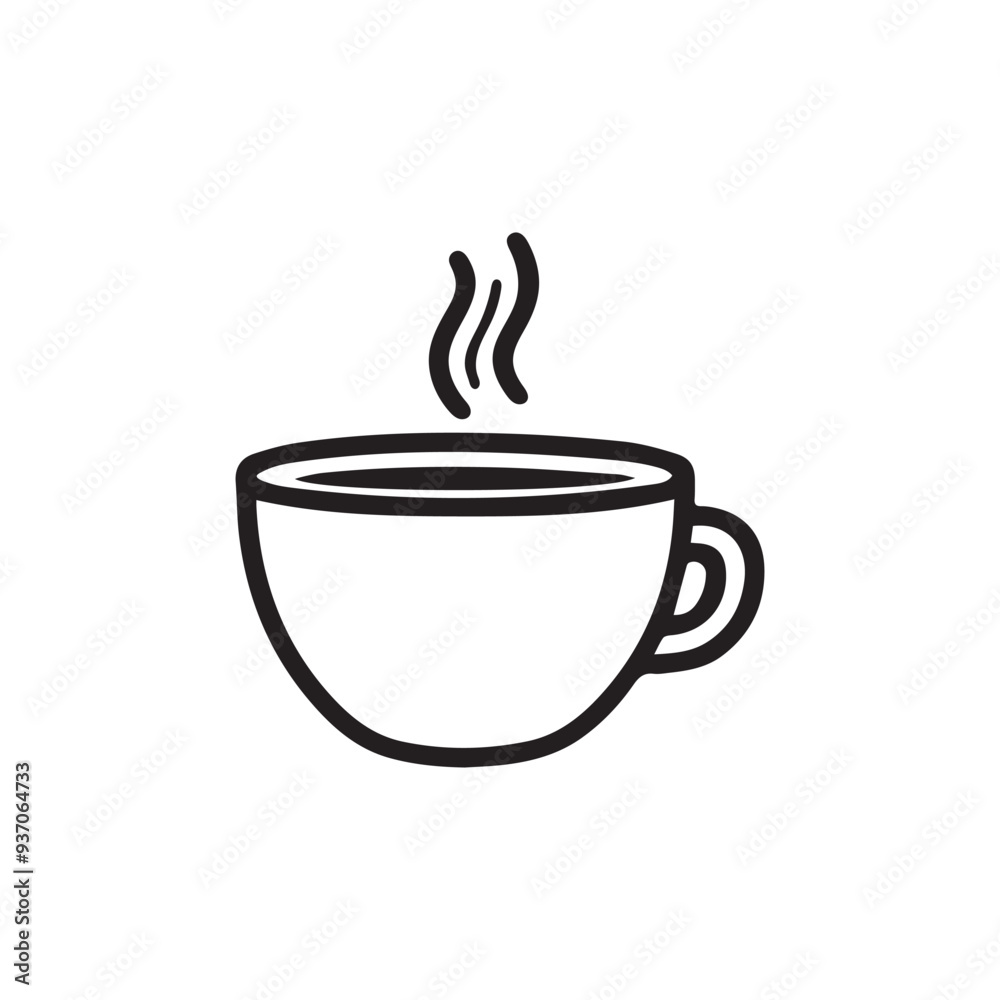 tea cup hot drink icon. mug food dinner glass black morning. tea cup hot drink icon. mug food dinner glass black morning.
