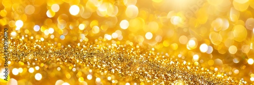 A luxurious yellow gold background, shimmering with powder that exudes pure richness. The golden hue glimmers with a radiant and opulent glow, creating a sense of wealth and grandeur