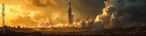The launch base is alive wi...