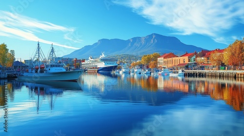 Scenic View of Hobart