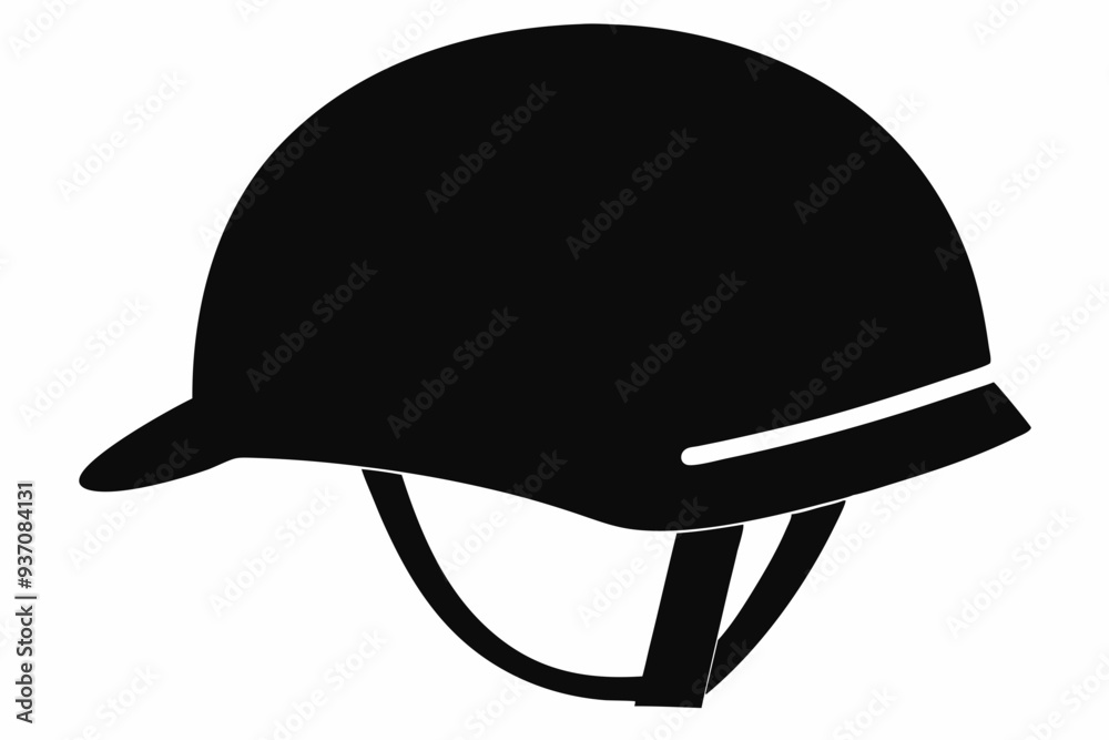 Helmet silhouette vector, military helmet silhouette vector illustration
Helmet silhouette vector, military helmet silhouette vector illustration