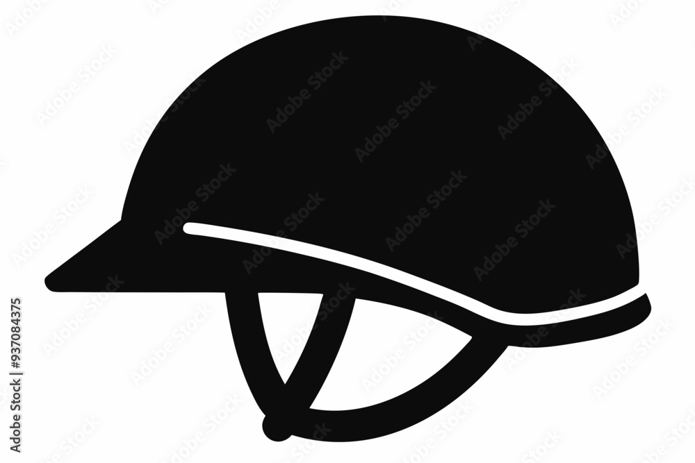 Helmet silhouette vector, military helmet silhouette vector illustration
Helmet silhouette vector, military helmet silhouette vector illustration