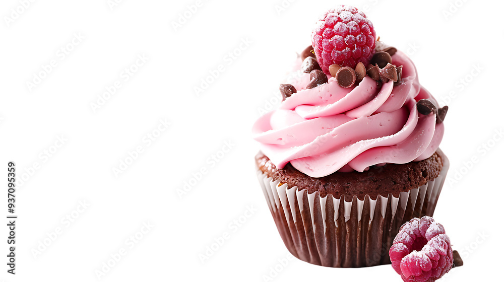 Tasty cupcake isolated on transparent background Tasty cupcake isolated on transparent background