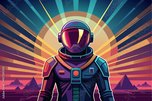 spaceman cartoon