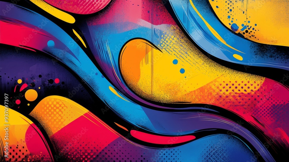 Abstract Colorful Swirls. Abstract Colorful Swirls.