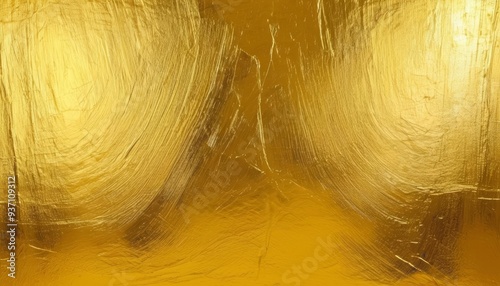  Abstract art A blend of gold and mystery