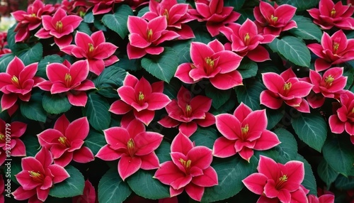  Vibrant bouquet of red flowers