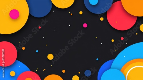 Dive into a unique abstract design on a sleek black canvas  perfect for modern decor enthusiasts.