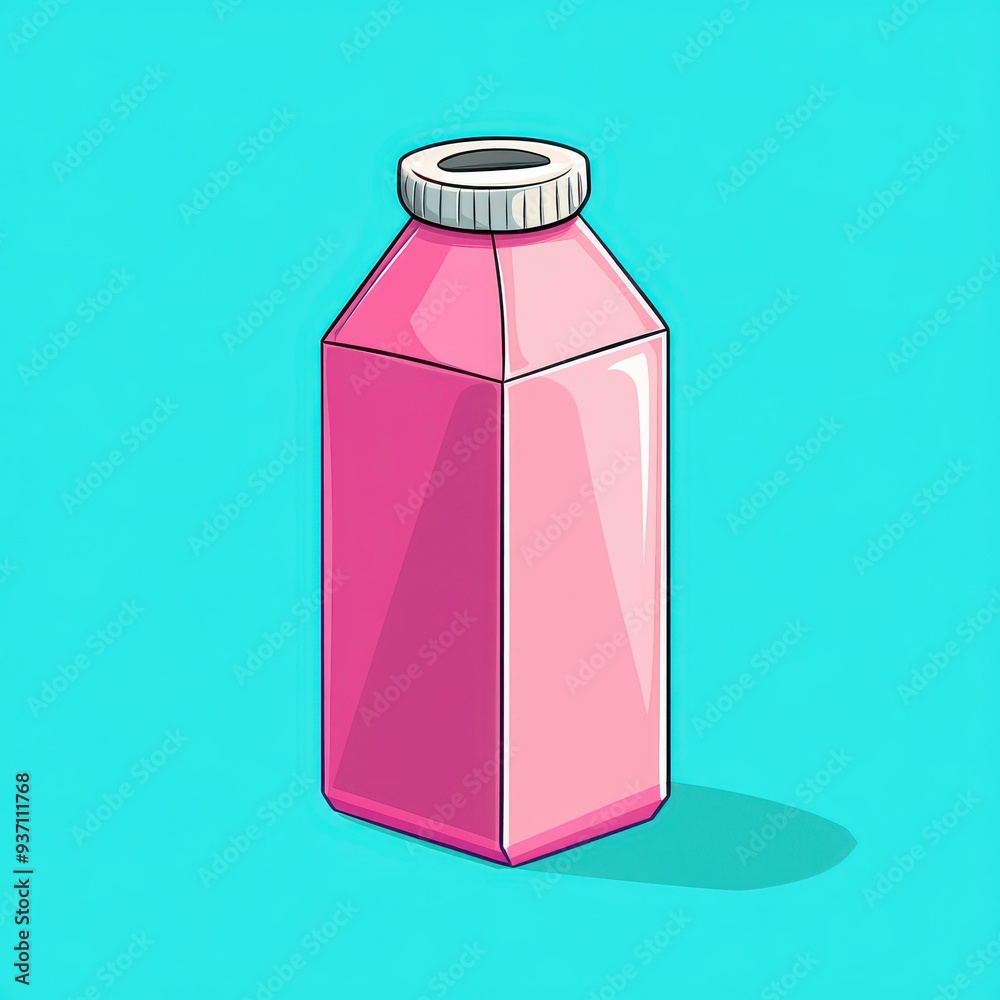 Experience a playful fusion of pink milk and soda, brought to life with precise lines and charming handdrawn text. Experience a playful fusion of pink milk and soda, brought to life with precise lines and charming handdrawn text.