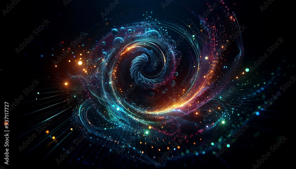 Abstract dark background Abstract dark background