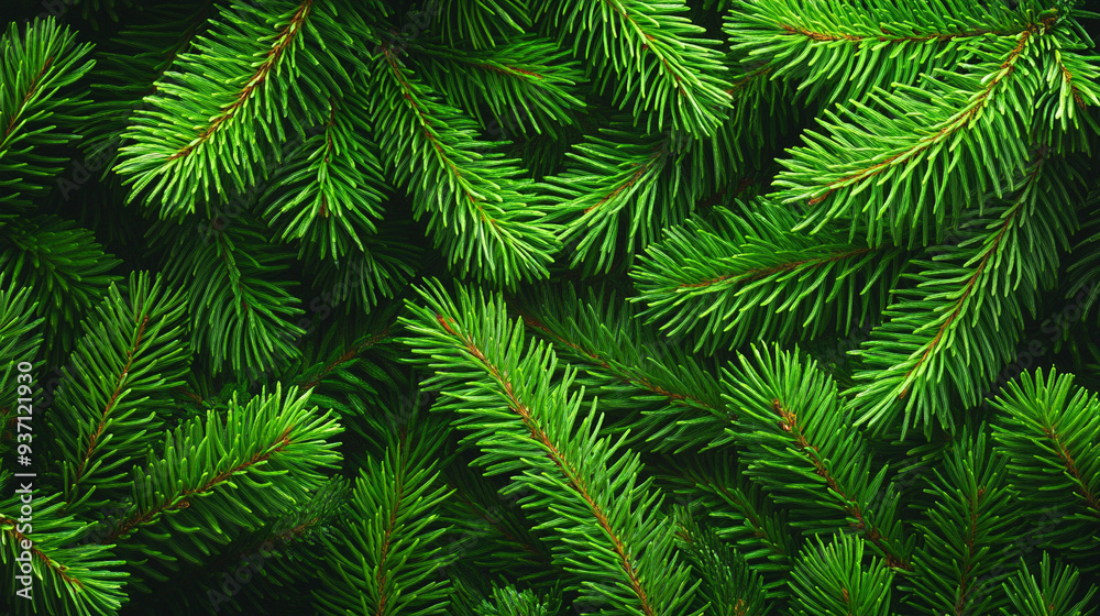Christmas tree fir branch with soft festive lighting, creating a seamless, cheerful background for holiday decorations and seasonal celebrations Christmas tree fir branch with soft festive lighting, creating a seamless, cheerful background for holiday decorations and seasonal celebrations
