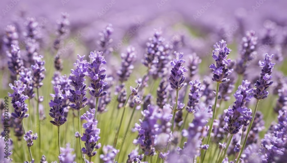 Blooming Lavender Fields Aromatic and Serene Blooming Lavender Fields Aromatic and Serene